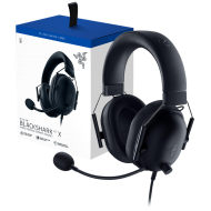 Razer BlackShark V2 X For PlayStation, Wired Console Headset, Black, Tri-Force Drivers 50