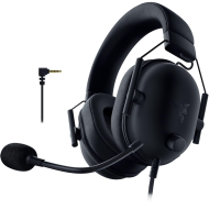 Razer BlackShark V2 X For PlayStation, Wired Console Headset, Black, Tri-Force Drivers 50