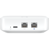 UBIQUITI Gateway Lite; Up to 10x routing performance increase over USG; Managed with a CloudKey, Official UniFi Hosting, or UniFi Network Server; (1) GbE WAN port; (1) GbE LAN port; Compact footprint; USB-C powered (adapter included); Managed with UniFi N