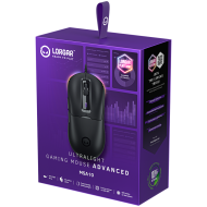 LORGAR MSA10, Ultralight Wired Gaming Mouse Advanced, black