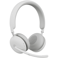 LOGITECH HEADSET - Logitech Zone Wireless 2 UC - OFF-WHITE,TEAMS - 2.4GHZ/BT - NO STAND