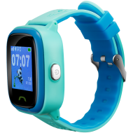 CANYON Polly KW-51 Kids smartwatch, 1.22 inch colorful screen, SOS button, single SIM,32+32MB, GSM(850/900/1800/1900MHz), IP68 waterproof, Wifi, GPS, 420mAh, compatibility with iOS and android, Blue, host: 46*40*15MM, strap: 180*20mm, 46g