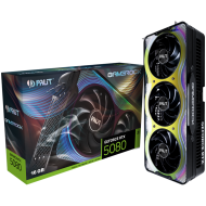 PALIT GeForce RTX 5080 GameRock 16GB GDDR7 256 bit, 1x HDMI 2.1b, 3x DP 2.1b, 3 Fan, 1x 16-pin pwr connector, 850W, 331.9 x 150 x 70.4 mm, NE75080019T2-GB2030G