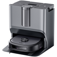 Color: Black, Continuously Mop cleaning with fresh water, Suction pwr: 8000Pa, Dust volume (Robot): 250ml,  Robot Water volume: 240ml, Dust/Bag Volume: 1L,  Station Clean Water tank: 3.5L; Station Dirty Water tank: 3.5L, Noise (standart mode): 65dBA, Batt
