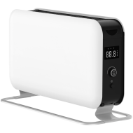 Mill WiFI Gen. 3 1500W portable convection heater, LED display, steel fronts, alu feet, x aluminum heating element, thermostat: Millheat APP + WiFi + Bluetooth. 1 effect level: 1500W