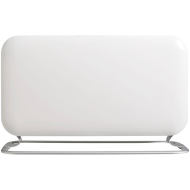 2000W portable convection heatet, LED display, steel fronts, fan,alu feet