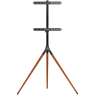 ONKRON Tripod Easel TV Stand for 32” – 65 Inch LED LCD OLED Screens up to 35 kg, Black
