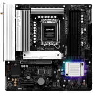 ASROCK MB Desktop B860M Pro Rs Wi-fi, S.1851, 4x DDR5, 1x PCIe 5.0 x16, 1x PCIe 4.0 x4, 1x Blazing M.2, 2x Hyper M.2, 4x SATA3, 2x USB-C, 8x USB 3.2, 6x USB 2.0, 1x RJ-45 2.5GB Lan, 802.11axe Wi-Fi 6E + Bluetooth 5.3, ATX