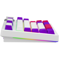 LORGAR KBP70TKLW, Wireless TKL Mechanical Gaming Keyboard Pro, White, EN layout