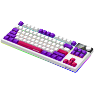 LORGAR KBP70TKLW, Wireless TKL Mechanical Gaming Keyboard Pro, White, EN layout