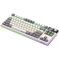 LORGAR KBP70TKLW, Wireless TKL Mechanical Gaming Keyboard Pro, Beige, EN layout
