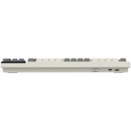 LORGAR KBP70TKLW, Wireless TKL Mechanical Gaming Keyboard Pro, Beige, EN layout
