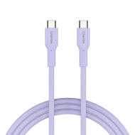 CANYON cable OnWire 60CL C-C 60W COLOR Braided 1m Purple