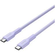 CANYON cable OnWire 60CL C-C 60W COLOR Braided 1m Purple