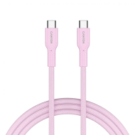 CANYON cable OnWire 60CL C-C 60W COLOR Braided 1m Pink