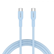 CANYON cable OnWire 60CL C-C 60W COLOR Braided 1m Light Blue