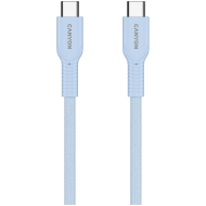 CANYON cable OnWire 60CL C-C 60W COLOR Braided 1m Light Blue