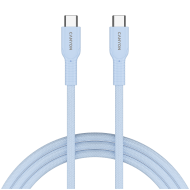CANYON cable OnWire 60CL C-C 60W COLOR Braided 1m Light Blue