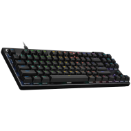 LOGITECH PRO X TKL RAPID Gaming Keyboard  - BLACK - US INT'L - USB - EMEA28i-935 - LINEAR