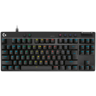 LOGITECH PRO X TKL RAPID Gaming Keyboard  - BLACK - US INT'L - USB - EMEA28i-935 - LINEAR