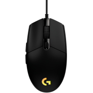 LOGITECH G102 LIGHTSYNC Corded Gaming Mouse - BLACK - USB - EER