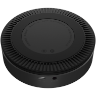 Prestigio Solutions Video Conferencing Speakerphone Alpha: 5W, 6 mic, 5m (Radius), Wireless charging, Connection via USB Type-C, AUX or BT4.2+EDR