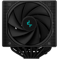 DeepCool ASSASSIN IV, CPU Air Cooler, 1x120mm + 1x140mm FDB Fans, Fan Speed Switch, TDP 280W, 7 Heatpipes, LGA2066/2011-v3/2011/1700/1200/115x, AMD AM5/AM4, 144x147x164 mm(LxWxH), 6Y, R-ASN4-BKNNMT-G