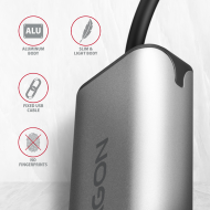 Axagon ADE-25R SUPERSPEED USB-A 2.5 GIGABIT ETHERNETCompact aluminum USB-A 3.2 Gen 1 2.5 Gigabit Ethernet 10/100/1000/2500 Mbit adapter with automatic installation.