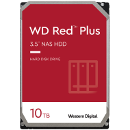 HDD NAS WD Red Plus (3.5'', 10TB, 256MB, 7200 RPM, SATA 6 Gb/s)