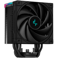 DeepCool AK500S Digital, CPU Air Cooler, 1x120mm FK120 PWM FDB Fan, ARGB, Digital Display, TDP 240W, 5 Heatpipes, Fluid Dynamic Bearing, LGA1700/1200/1151/1150/1155, AMD AM5/AM4, 125×96×160 mm(LxWxH), 3Y,R-AK500S-BKADMN-G