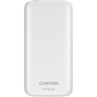 CANYON power bank PB-301 LED 30000 mAh PD 20W QC 3.0 White