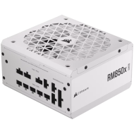 Corsair RMx Shift White Series, RM850x Shift White, 850 Watt, 80 PLUS GOLD, Fully Modular Power Supply