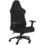 CORSAIR TC100 RELAXED Gaming Chair, Fabric - Black