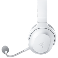 Razer Barracuda X Mercury White Wireless Multi-platform Gaming and Mobile Headset, Razer TriForce 40mm Drivers, Detachable HyperClear Cardioid Mic, Ultra-soft FlowKnit mem foam, 7.1 audio, 50hrs, Dual Wireless, Type-C, Compt PC, PlSt, MD, Ad, iOs