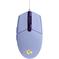 LOGITECH G102 LIGHTSYNC Corded Gaming Mouse - LILAC - USB - EER