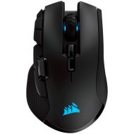 Corsair IRONCLAW RGB WIRELESS, Rechargeable Gaming Mouse with SLISPSTREAM WIRELESS Technology, Black, Backlit RGB LED, 18000 DPI, Optical (EU version)