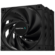DeepCool FK120-3 IN 1 High-Performance 120mm PWM fan, Silent efficiency designed for demanding CPU or radiator cooling, Fluid Dynamic Bearing, 500~1850 RPM±10%, 4-pin PWM, 3y R-FK120-BKNPF3-G-1