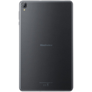 Blackview Tab 50 WiFi, 8inch HD+ IPS 800*1280, RK3562 Quad-core 2.0GHz, Front 0.3MP; Rear 2MP camera, 5580mAh battery, memory 4GB/128GB, 802.11a/b/g/n/ac/ax(2.4GHz,5GHz), WiFi version, don't support SIM card, Gray
