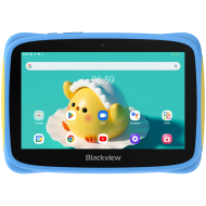 Blackview Tab 3 Kids, Blue, 7-inch HD 1024*600, 7731E Quad-core 1.3GHz, Front 0.3MP; Rear 2MP Camera, 2GB/32GB, 3280mAh battery, Doke 3.0 Go (Android 13), WiFi version, 802.11 b/g/n(2.4GHz), Bluetooth