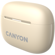 CANYON headset OnGo TWS-10 ANC+ENC Beige