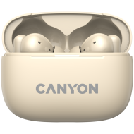 CANYON headset OnGo TWS-10 ANC+ENC Beige