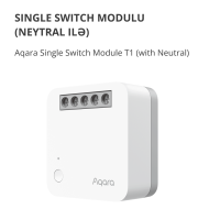 Aqara Single Switch Module T1 (With Neutral): Model No: SSM-U01; SKU: AU001GLW01