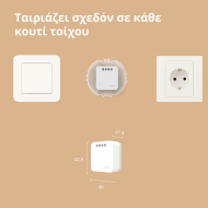 Aqara Single Switch Module T1 (No Neutral): Model No: SSM-U02; SKU: AU002GLW01