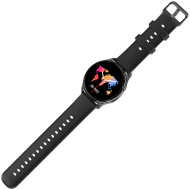 Blackview X20, 1.43-inch OLED 466x466, 380mAh Battery, Oxygen Monitor + Heart Rate Monitoring, Calls and SMS notification, Black